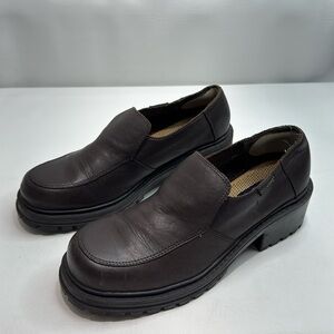 Dockers block heel  loafers